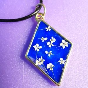 💜FLOWER NECKLACE NEW